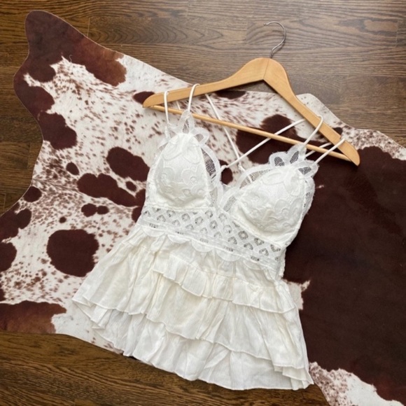 New Scallop Lace Babydoll Top - Picture 5 of 5